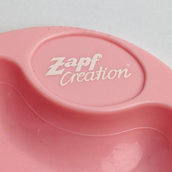 Zapf Creations Doll Pretend Play Pink Baby Food Dish Accessory Toy Girls - Picture 3 of 5